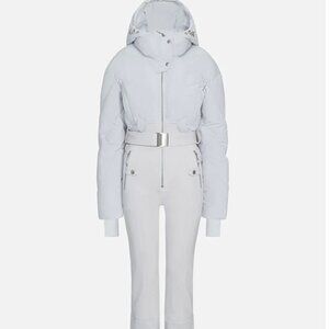 Cordova  Ajax quilted and stretchshell down ski suit - sky blue size MEDIUM